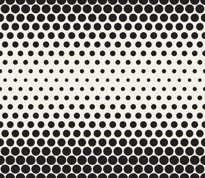 Vector seamless pattern. Repeating geometric elements. Stylish monochrome b.. Stockillustratie