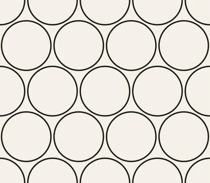 Vector seamless pattern. Repeating geometric abstract elements. Stylish monoc 스톡 일러스트