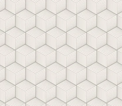 Vector seamless pattern. Repeating geometric elements. Stylish monochrome b.. 库存插图