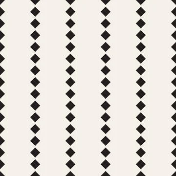 Vector seamless pattern. Repeating geometric elements. Stylish monochrome b.. 库存插图