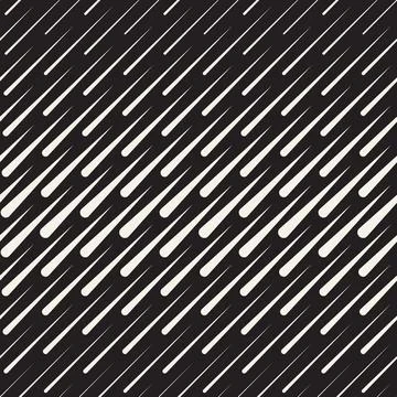 Vector seamless pattern. Repeating geometric elements. Stylish monochrome b.. 스톡 일러스트