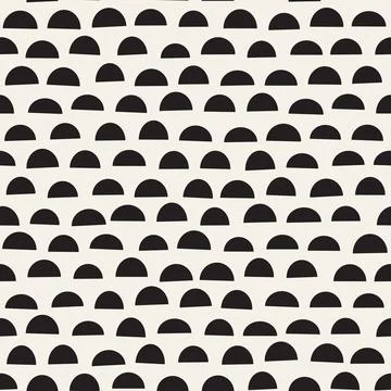 Vector seamless pattern. Repeating geometric elements. Stylish monochrome b.. Illustrazione stock