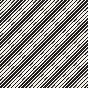 Vector seamless pattern. Repeating geometric elements. Stylish monochrome b.. Stock Illustration