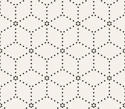 Vector seamless pattern. Repeating geometric elements. Stylish monochrome abs 스톡 일러스트