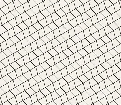 Vector seamless pattern. Repeating geometric elements. Stylish monochrome b.. 스톡 일러스트
