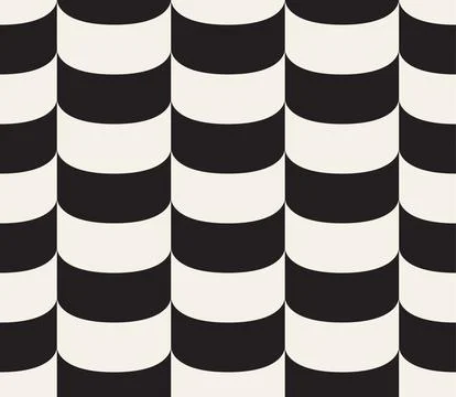 Vector seamless pattern. Repeating geometric elements. Stylish monochrome abs 库存插图