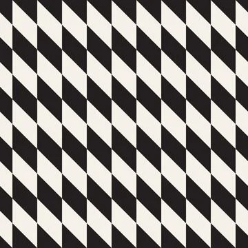 Vector seamless pattern. Repeating geometric elements. Stylish monochrome b.. 스톡 일러스트