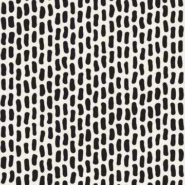Vector seamless pattern. Repeating geometric elements. Stylish monochrome b.. Stock Illustration