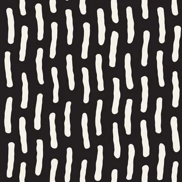 Vector seamless pattern. Repeating geometric elements. Stylish monochrome b.. 스톡 일러스트