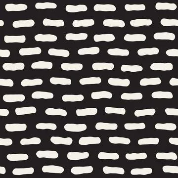 Vector seamless pattern. Repeating geometric elements. Stylish monochrome b.. 스톡 일러스트