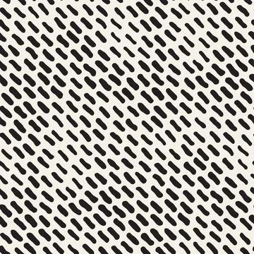 Vector seamless pattern. Repeating geometric elements. Stylish monochrome b.. Stockillustratie