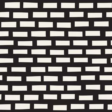 Vector seamless pattern. Repeating geometric elements. Stylish monochrome b.. 库存插图