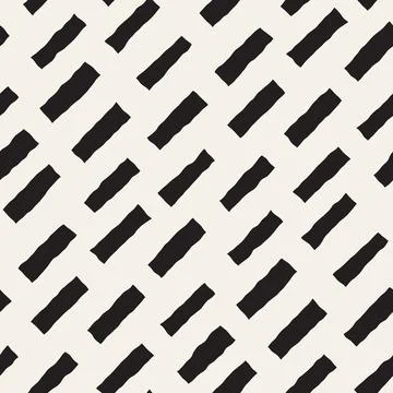 Vector seamless pattern. Repeating geometric abstract elements. Stylish monoc 库存插图
