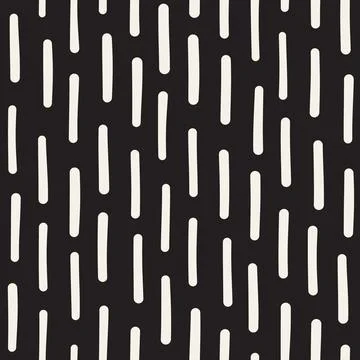 Vector seamless pattern. Repeating geometric abstract elements. Stylish monoc Stock Illustration