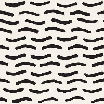 Vector seamless pattern. Repeating geometric abstract elements. Stylish monoc 库存插图