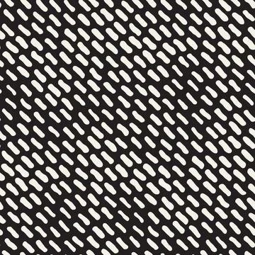 Vector seamless pattern. Repeating geometric abstract elements. Stylish monoc 库存插图