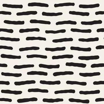 Vector seamless pattern. Repeating geometric abstract elements. Stylish monoc 스톡 일러스트
