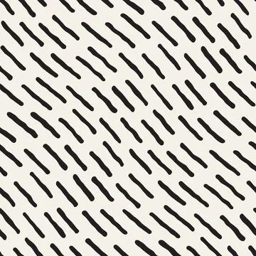 Vector seamless pattern. Repeating geometric abstract elements. Stylish monoc 库存插图