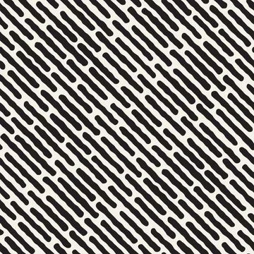 Vector seamless pattern. Repeating geometric abstract elements. Stylish monoc 库存插图