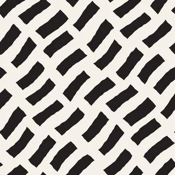 Vector seamless pattern. Repeating geometric abstract elements. Stylish monoc Stockillustratie