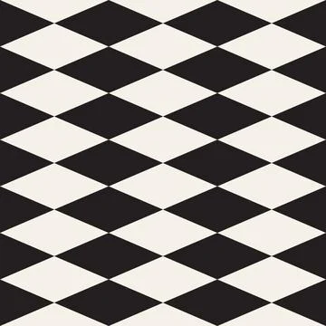 Vector seamless pattern. Repeating geometric abstract elements. Stylish monoc 库存插图