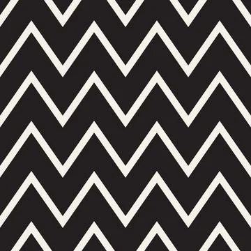 Vector seamless pattern. Repeating geometric elements. Stylish monochrome b.. Illustrazione stock