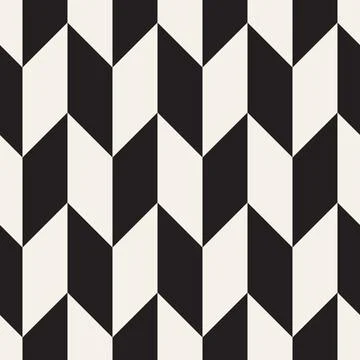 Vector seamless pattern. Repeating geometric elements. Stylish monochrome b.. Illustrazione stock