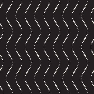 Vector seamless pattern. Repeating geometric elements. Stylish monochrome b.. 스톡 일러스트