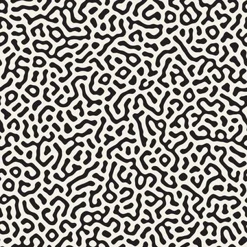 Vector seamless pattern. Repeating geometric elements. Stylish monochrome b.. Stockillustratie