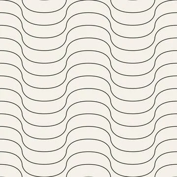 Vector seamless pattern. Repeating geometric elements. Stylish monochrome b.. Stockillustratie