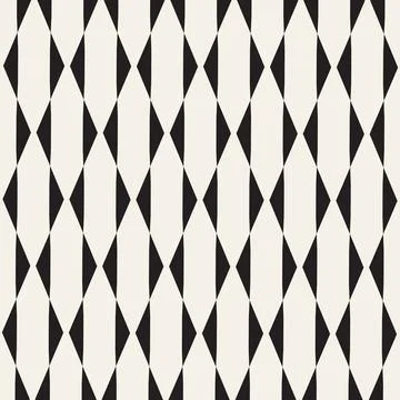 Vector seamless pattern. Repeating geometric abstract elements. Stylish monoc 库存插图