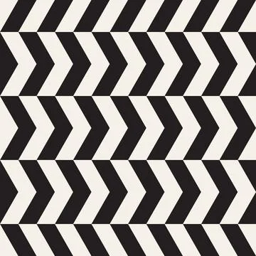 Vector seamless pattern. Repeating geometric elements. Stylish monochrome b.. Illustrazione stock