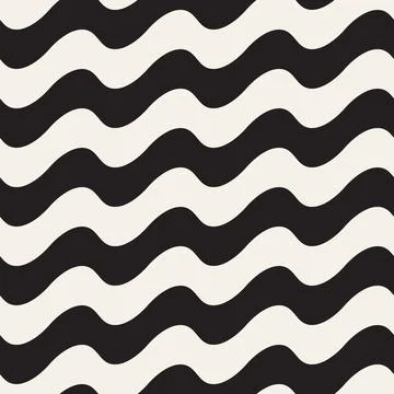 Vector seamless pattern. Repeating geometric abstract elements. Stylish monoc Illustrazione stock