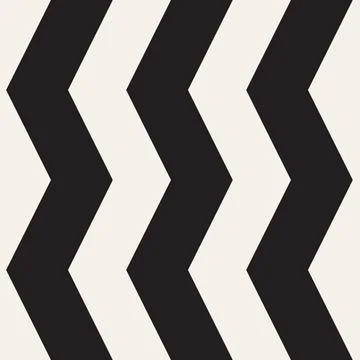 Vector seamless pattern. Repeating geometric abstract elements. Stylish monoc Illustrazione stock