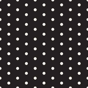 Vector seamless pattern. Repeating geometric elements. Stylish monochrome b.. Stock Illustration