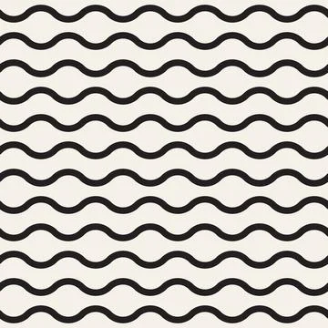 Vector seamless pattern. Repeating geometric elements. Stylish monochrome b.. 스톡 일러스트