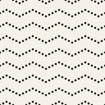 Vector seamless pattern. Repeating geometric elements. Stylish monochrome b.. 스톡 일러스트