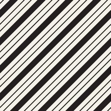 Vector seamless pattern. Repeating geometric elements. Stylish monochrome b.. Illustrazione stock