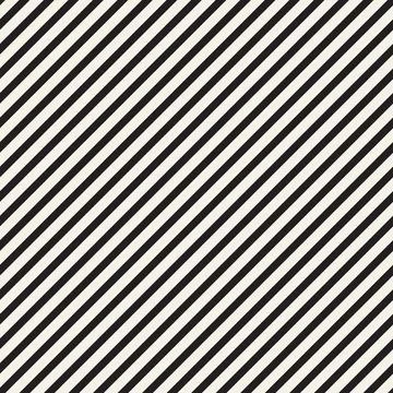 Vector seamless pattern. Repeating geometric abstract elements. Stylish monoc Stock Illustration
