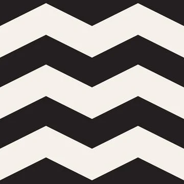 Vector seamless pattern. Repeating geometric abstract elements. Stylish monoc 스톡 일러스트