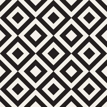 Vector seamless pattern. Repeating geometric lines. Abstract lattice backgr.. Stock Illustration