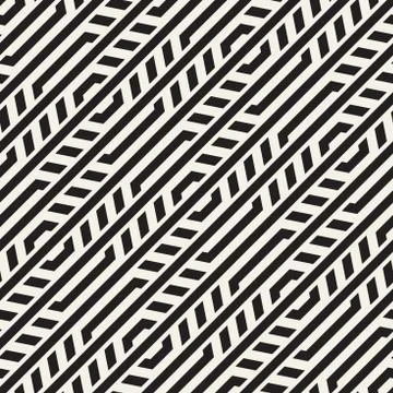 Vector Seamless Pattern. Repeating Lattice Abstract Background. Linear Grid From 스톡 일러스트