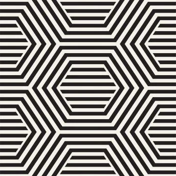 Vector Seamless Pattern. Repeating Lattice Abstract Background. Linear Grid From Stock Illustration