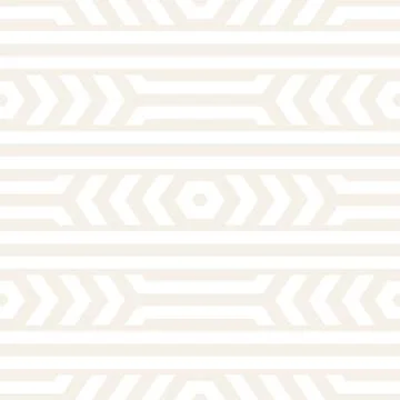 Vector Seamless Pattern. Repeating Lattice Abstract Background. Linear Grid From イラスト素材