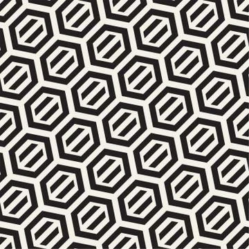Vector Seamless Pattern. Repeating Lattice Abstract Background. Linear Grid.. 스톡 일러스트