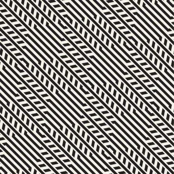 Vector Seamless Pattern. Repeating Lattice Abstract Background. Linear Grid.. Illustrazione stock