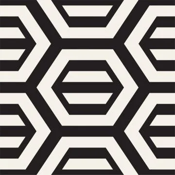 Vector Seamless Pattern. Repeating Lattice Abstract Background. Linear Grid.. Stock Illustration