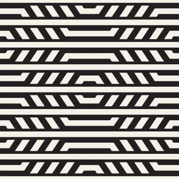 Vector Seamless Pattern. Repeating Lattice Abstract Background. Linear Grid.. 스톡 일러스트