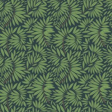 Vector seamless pattern with roses and abstract flowers in vintage style for  Illustrazione stock