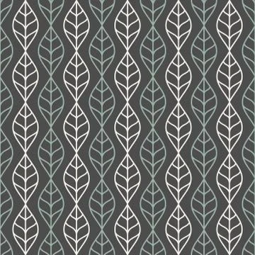 Vector seamless pattern. Seamless pattern with floral elements. Stock Illustration